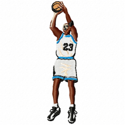 Basketball Embroidery Design 11 Basketball Embroidery Design 11